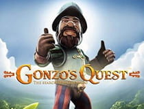 Das Bild zeigt den Slot Gonzo’s Quest.