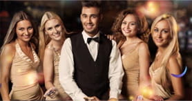 Ausgezeichnete Live Dealer Spiele mit professionellen Croupiers im Casinoin Live Dealer Bereich.