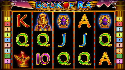 Das originale Book of Ra aus den Spielhallen