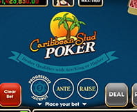 Das neue und exotische Spiel Caribbean Stud bietet dem Spieler auch progressive Jackpots