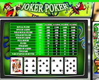 Joker Poker ist eine der vielen Video Poker Varianten die man online spielen kann