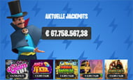 Einige Jackpot Slots von Betzino haben Millionengewinne zu bieten.