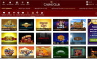 Im CasinoClub Online Casino gibt es insgesamt elf Jackpotspiele. Darunter befinden sich beispielsweise Titel wie Money Miner und Break the Bank.