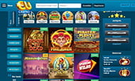 Einige Slots, die man im EUcasino findet.