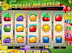 Fruit Mania ist ein Beispiel für die klassischen Früchte Slots