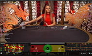 Der Dragon Tiger Tisch im Mobilebet Live Casino.