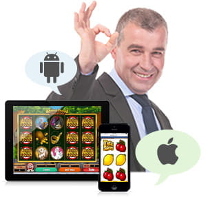 Heute kann man Spielautomaten auf allen Mobilgeräten spielen.