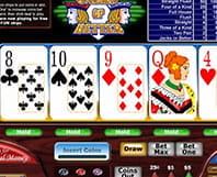 Das Spiel Video Poker ist besonders passend wenn man lieber gegen den Computer spielt