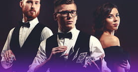 Ein Live Dealer im N1 Casino.