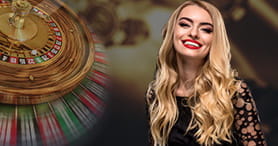 Ein weiblicher Live Dealer aus einem der neuen Online Casinos.