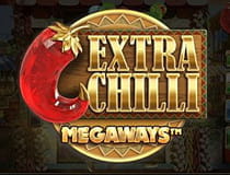 Ein Bild zeigt das Logo des Slots Extra Chilly.