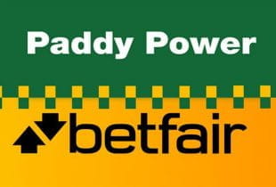 Grafik von der Verschmelzung von Paddy Power und Betfair.