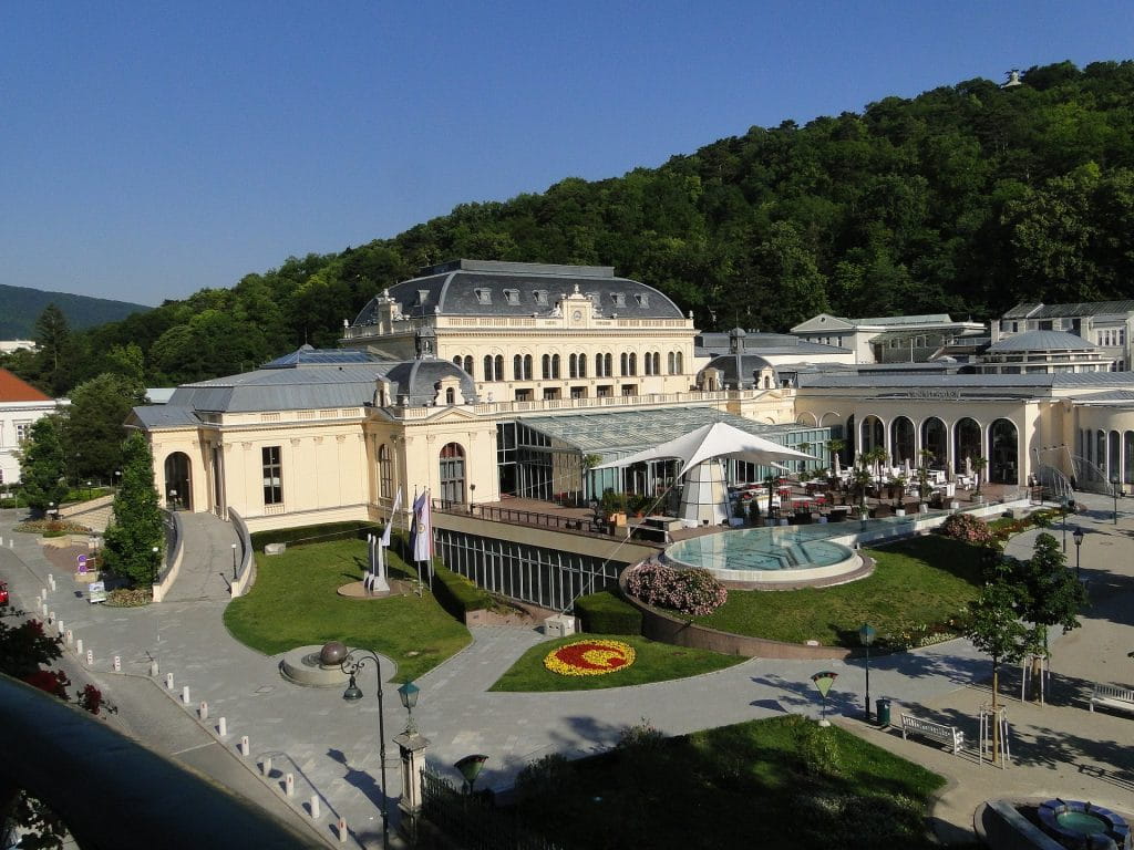 Das Casino Baden in der Außenansicht.