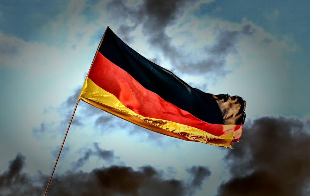 Flagge der Bundesrepublik Deutschland.